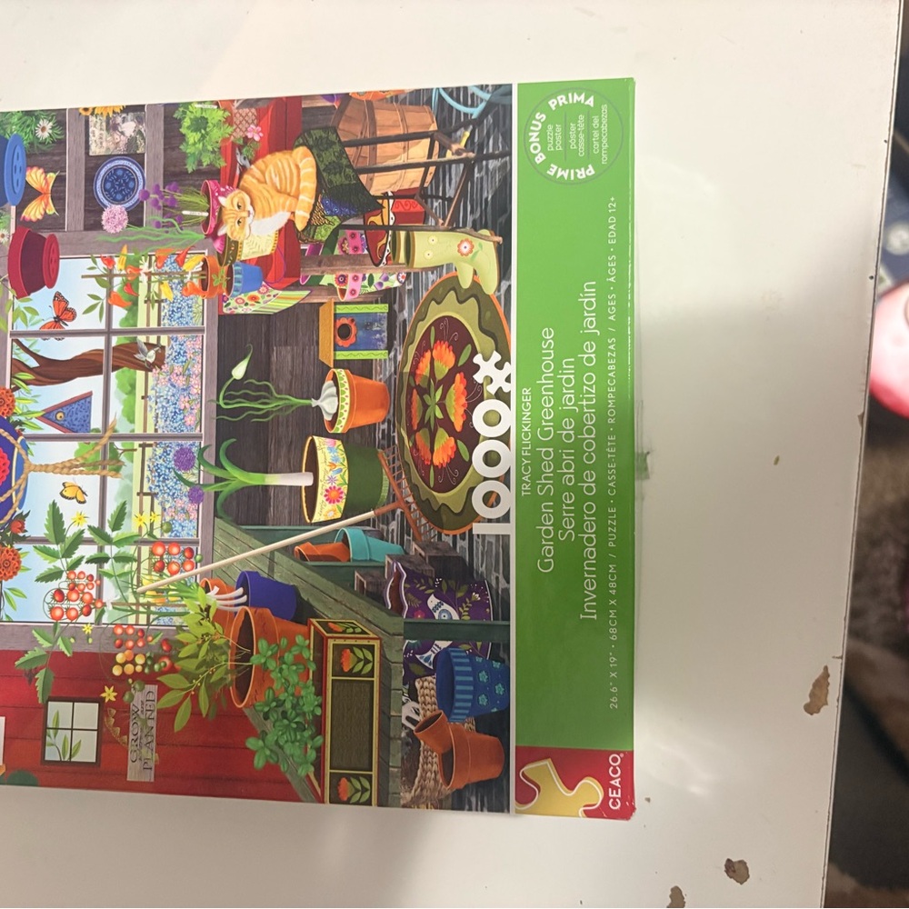 Colorful Garden Puzzle 1000 Pieces